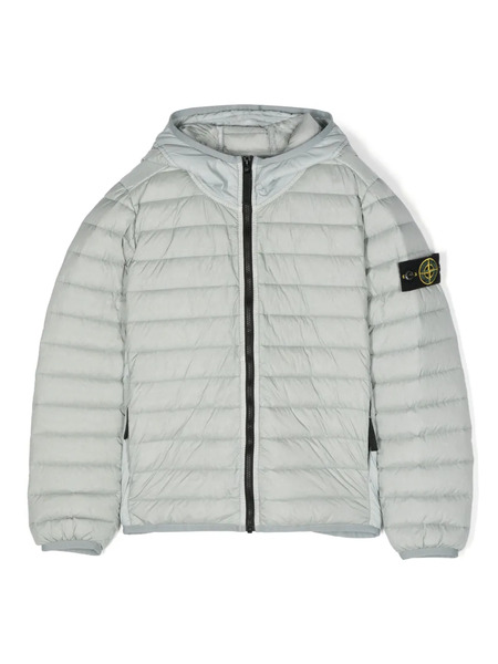  Stone Island Junior Compass-badge Padded Jacket - Green 
