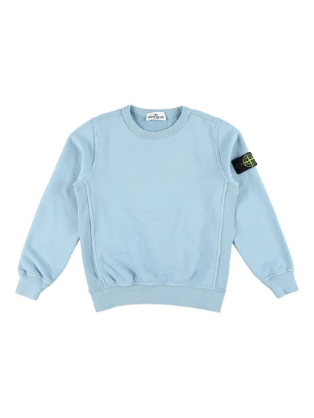  Stone Island Junior Compass-badge Sweatshirt - Blue 