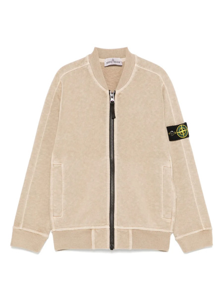  Stone Island Junior Compass-badge Sweatshirt - Brown 
