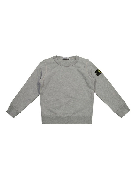  Stone Island Junior Compass-badge Sweatshirt - Grey 