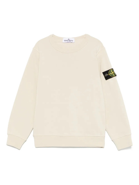  Stone Island Junior Compass-badge Sweatshirt - Neutrals 