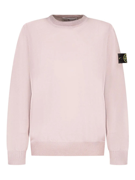  Stone Island Junior Crew-neck Sweater - Pink 