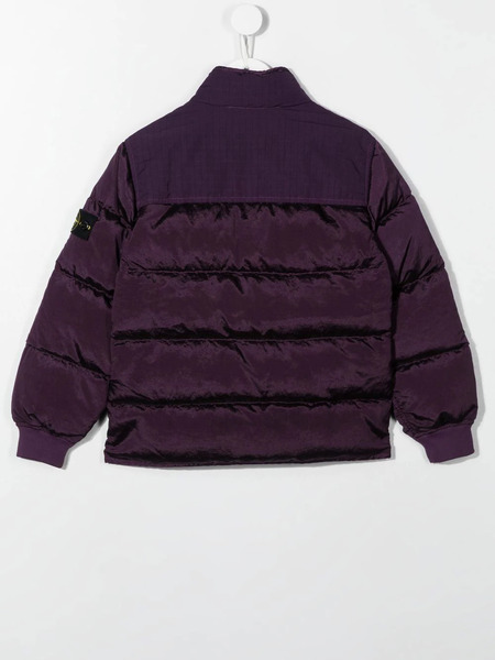  Stone Island Junior Feather-down Padded Jacket - Purple 