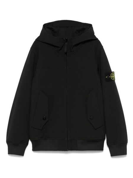  Stone Island Junior Hooded Jacket - Black 