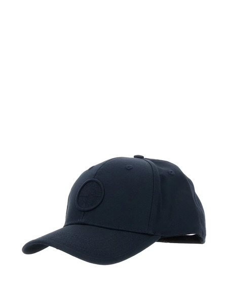  Stone Island Junior Logo-patch Baseball Cap - Blue 