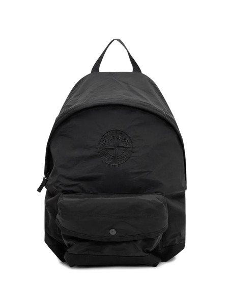  Stone Island Junior Patch-pocket Backpack - Black 