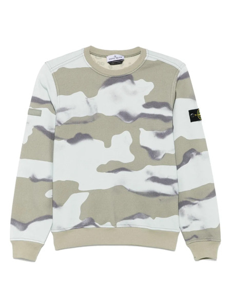  Stone Island Junior Reversible Sweatshirt - Blue 