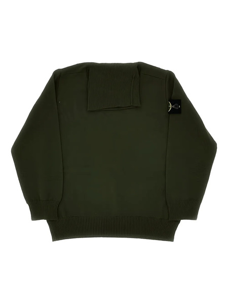  Stone Island Junior Turtleneck Long-sleeves Pullover - Green 