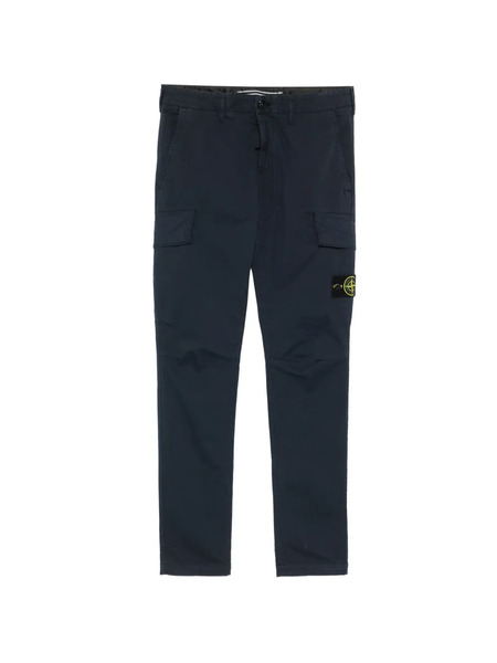  Stone Island Logo-patch Cargo Pants - Blue 