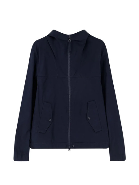  Stone Island Logo-patch Hooded Jacket - Blue 