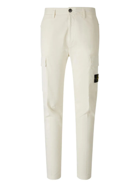  Stone Island Logo-patch Pants - Neutrals 
