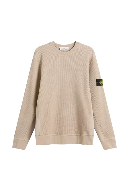  Stone Island Logo-patch Sweater - Neutrals 