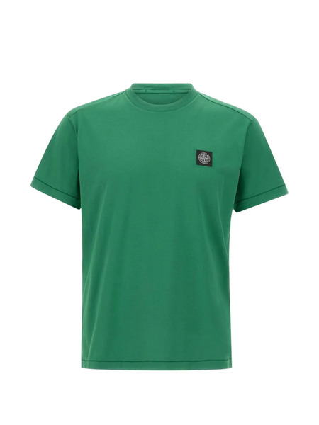  Stone Island Logo-patch T-shirt - Green 