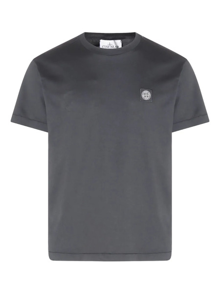  Stone Island Logo-patch T-shirt - Grey 