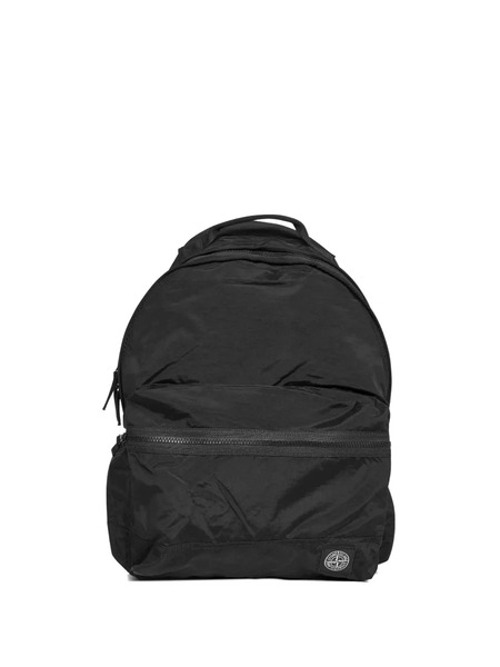 Stone Island Padded Zip-up Backpack - Black 