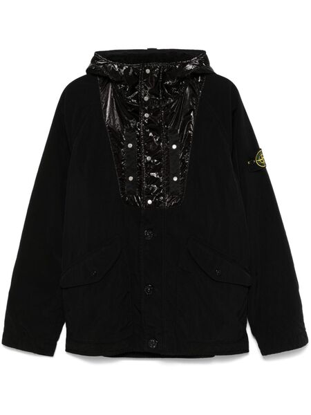  Stone Island Panama-weave Jacket - Black 