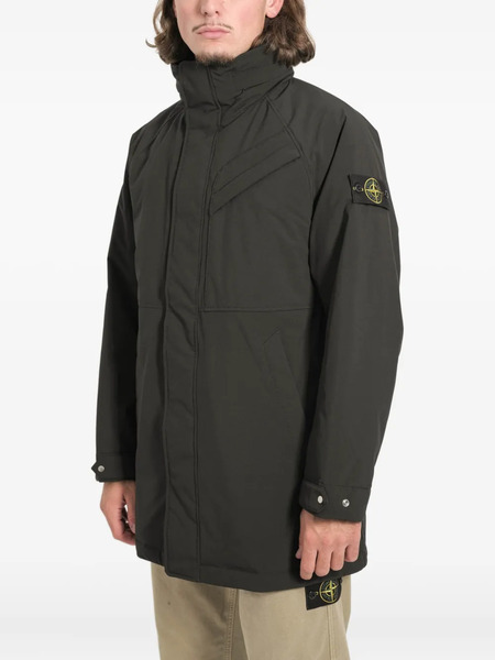  Stone Island Pocket Padded Coat - Black 