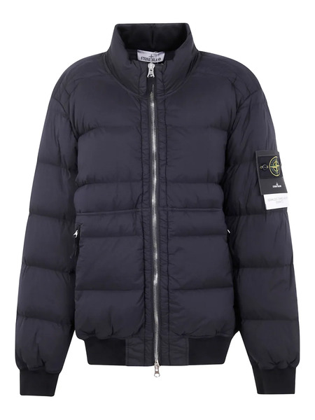  Stone Island Quilted Down Jacket - V0029 Black 