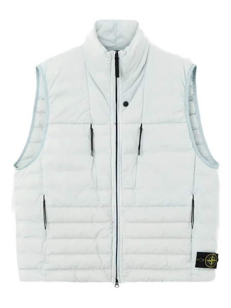  Stone Island Quilted Vest - Blue 