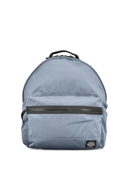  Stone Island Zip Backpack - Blue 