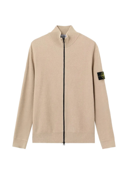  Stone Island Zip-up Knitted Cardigan - Neutrals 