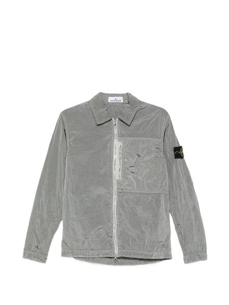  Stone Island Zip-up Overshirt - Grey 