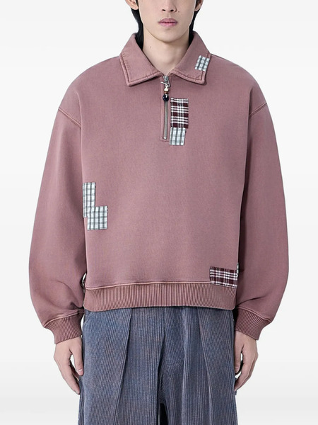  Story Mfg. Patchwork Sweatshirt - Pink 