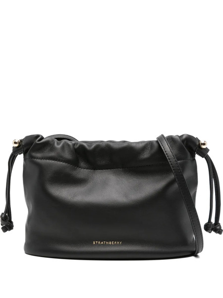  Strathberry Drawstring Bucket Bag - Black 