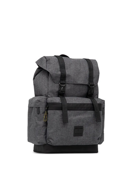  Strellson Roll-top Buckle Backpack - Grey 