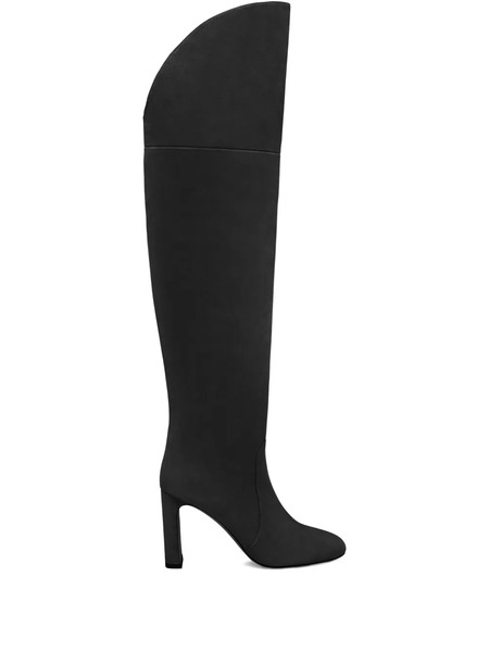  Stuart Weitzman Babette Block-heel Boots - Black 