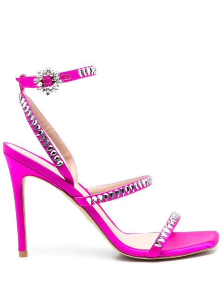  Stuart Weitzman Crystal-embellished 115mm Pumps - Pink 