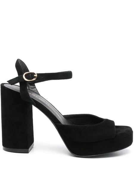  Stuart Weitzman Dayna Ii Sandals - Black 