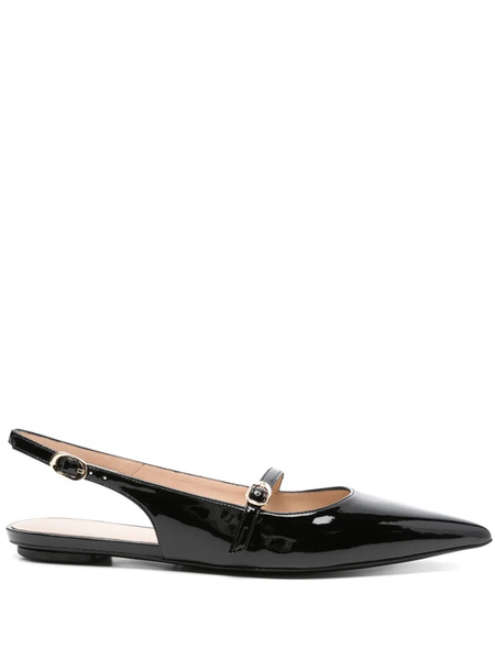  Stuart Weitzman Emilia Flat Pumps - Black 