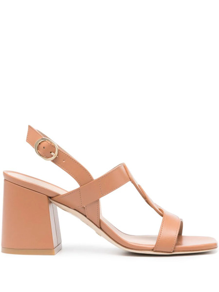  Stuart Weitzman Ibiza 75mm Leather Sandals - Brown 