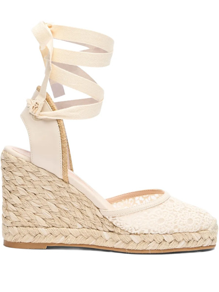  Stuart Weitzman Marguerita Espadrilles - Neutrals 
