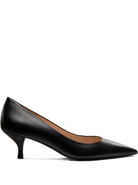  Stuart Weitzman 50mm Power Pointed-toe Pumps - Black 