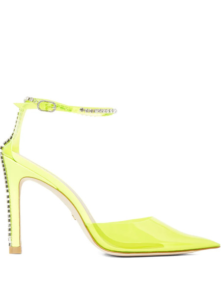  Stuart Weitzman 100mm Stuart Glam Pumps - Yellow 