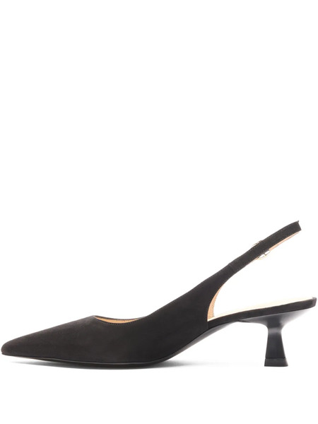  Stuart Weitzman 50mm Stuart Sculpt Pointed-toe Pumps - Black 