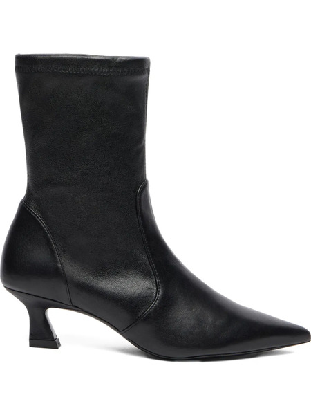  Stuart Weitzman 50mm Vinnie Ankle Boots - Black 