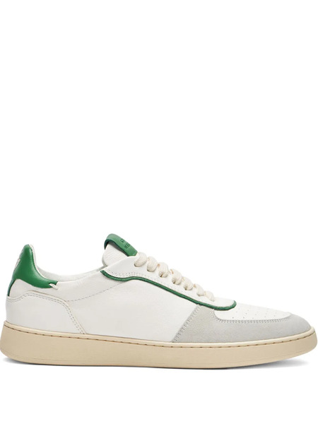  Stuart Weitzman Perforated Derby Sneakers - White 
