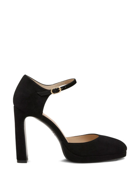  Stuart Weitzman Platform Babette Pumps - Black 