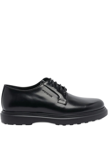  Stuart Weitzman Round-toe Lace-up Shoes - Black 