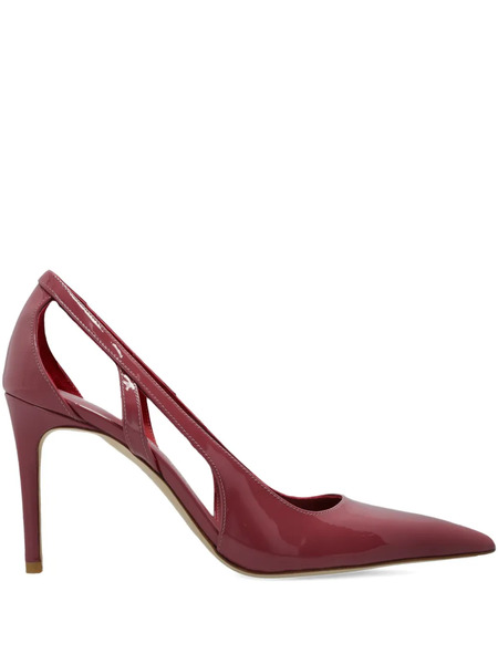  Stuart Weitzman Stuart Power Cutout 85 Pumps - Pink 