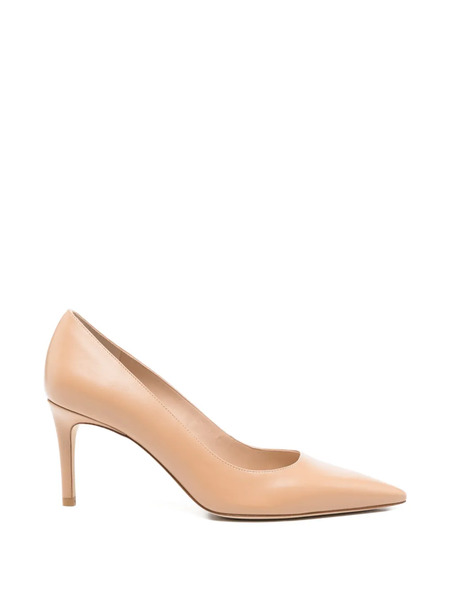  Stuart Weitzman Stuart Power Pointed Pumps - Neutrals 