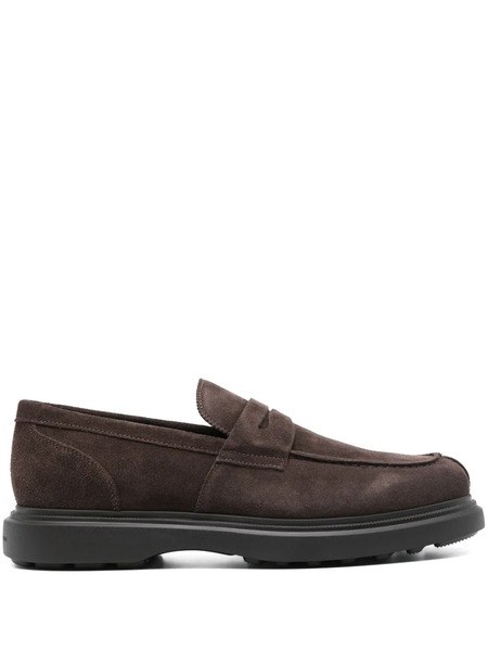  Stuart Weitzman Suede Loafers - Brown 