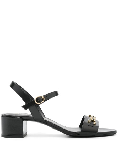  Stuart Weitzman Sw Signature Sandals - Black 