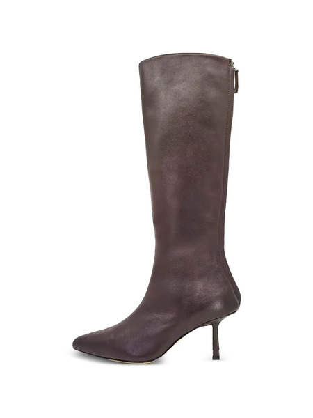  Studio Amelia Petra Pointed Knee High Boots - Brown 
