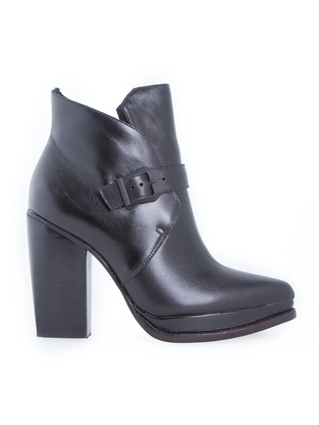  Studio Chofakian Chunky Heel Boots - Black 