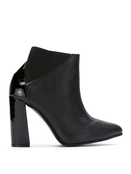  Studio Chofakian Leather Ankle Boots - Black 