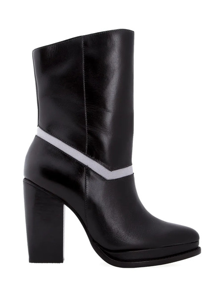  Studio Chofakian Leather Boots - Black 